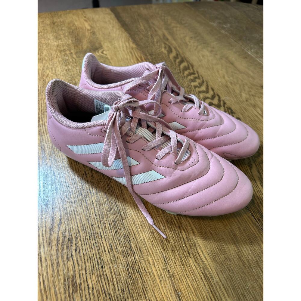 Adidas Goletto VIII Firm Ground Cleats Pink October Awareness Sz 7.5